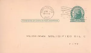 Findlay Ohio Stromrechnung um 1917 Postkarte K53 - Bild 1 von 2