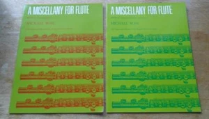 2 NEW MUSIC BOOKS Miscellany For Flute Book 1 and Book 2 MICHAEL ROSE - ABRSM - Picture 1 of 1