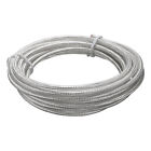 PT100-Type 6x7x0.15 Thermocouple Wire Braided Silver Plated Insulation 10 Ft