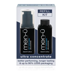 men-u Refill Kit - Matt Moisturiser | Combat Oily Greasy Skin | Matte Anti-Shine - Picture 1 of 6