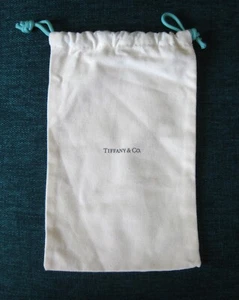 TIFFANY & Co - White Drawstring Dust Bag - Picture 1 of 2