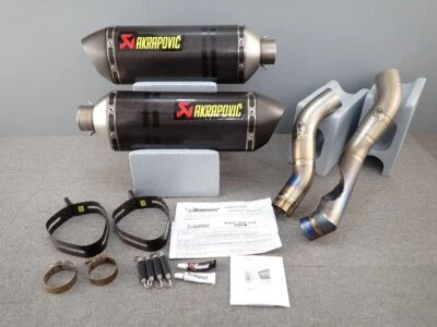 Silenciador Silenciador Deslizable AKRAPOVIC 2 Piezas SUZUKI GSX-R1000 K7 K8 07-08 Foto 1 de 4