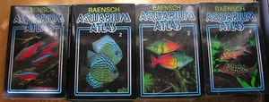 BAENSCH Aquarium Atlas Volume 1 + 2 + 3 + 4 HARDCOVER - Bild 1 von 5