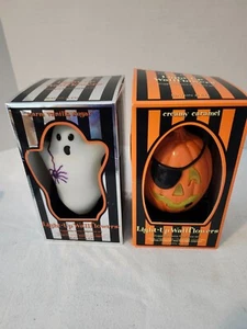 Slatkin & co. home fragrance set wallflowers, pumpkin and ghost, lot of 2 - Picture 1 of 6