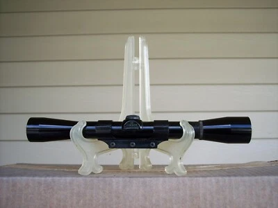 Browning Rimfire 4x 复古瞄准镜 3/4 英寸管 ~ 美国 ~ 漂亮 — 第 1/4 张图片