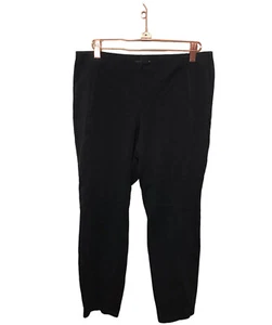 Eileen Fisher Ponte Strickhose Damen Small Pull On Mid Rise schwarz - Bild 1 von 5