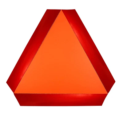 NATIONAL MARKER CORPORATION National Marker SMV1 Slow Moving Vehicles Sign - 14 in. x 16 in. Safety Vehic