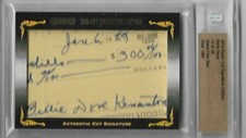BILLIE DOVE 2010 Razor Cut Signature Edition 22 of 24