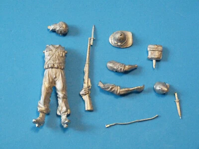 Soldat de plomb en kit - Soldat italien seconde guerre mondiale - 54mm - 6 - Photo 1/2