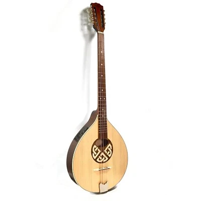 The Dannan Celtic Electro Traditional Irish Bouzouki with Pick Up and Gig Bag - Image 1 of 4