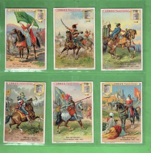 #BB.  LIEBIG COMPANY 1902 SIX CARD SET -  GREAT GENERALS