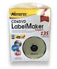 Memorex CD & DVD Label Maker Expert 135 Labels & Software New & Sealed Package