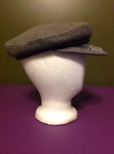 Gorra de pescador griego egeo vintage sombrero gris lana talla 57-7 1/8 Grecia - Imagen 1 de 6