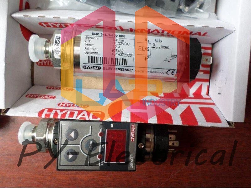 New For HYDAC EDS 345-1-100-000 Pressure Sensors (1PCS) - Image 1 of 1