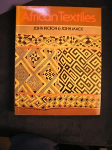Weaving AFRICAN TEXTILES traditional cloth, design, looms, very well illustrated - Picture 1 of 10