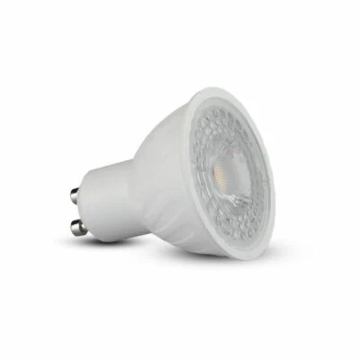 GU10 RIPPLE PLASTIC SPOTLIGHT SAMSUNG CHIP 6400K 38'D DIMMABLE - Image 1 of 4