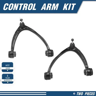 2pcs Front Upper Control Arm Kit For 2007-2014 Cadillac Escalade ESV EXT 6.2L Foto 1 de 4