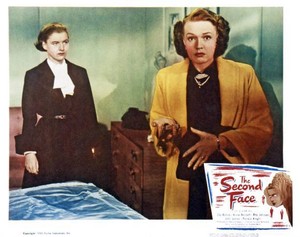The Second Face Us Lobby Card Ella Raines Rita Johnson 1950 Old Movie Photo