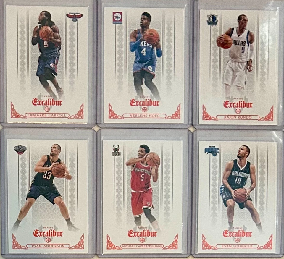 Pick Your Card - 2014-15 Panini Excalibur Basketball Red Foil Parallels - Image 1 of 1