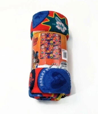 DC Comics Harley Quinn Suicide Squad Super Plush Throw Blanket 46in x 60in New - Image 1 of 4