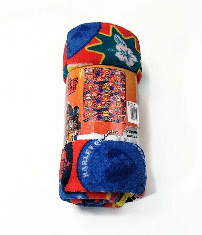 DC Comics Harley Quinn The Suicide Squad Super Plush Throw Blanket 46in X 60in