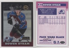 2020-21 O-Pee-Chee Platinum Retro Rainbow Black Pack Wars Bowen Byram Rookie RC
