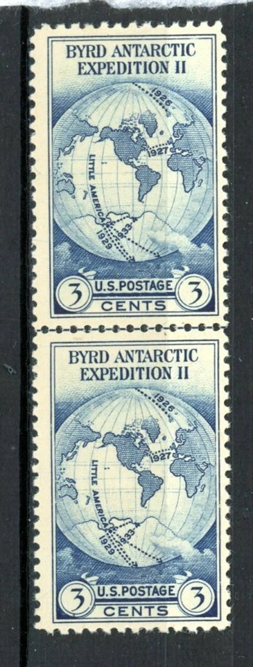 US Scott # 755 - MNH-NG - Horizontal Line Pair - Image 1 of 1