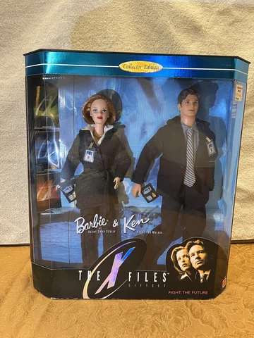 BARBIE AND KEN - THE X FILES GIFTSET - MULDER & SCULLY - COLLECTORS EDITION Cover