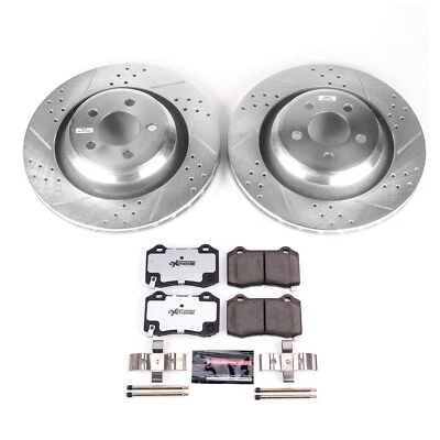 PowerStop Disc Brake Kit Rear - Fits Chrysler 300 2005-2010, Chrysler 300 2012-2 Foto 1 de 4