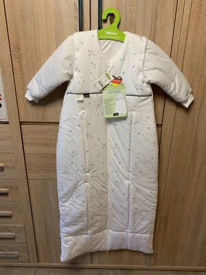 Winter Schlafsack 110-130 cm NEU Odenwälder Prima Klima Thinsulate mit Arm grau - Bild 1 von 2