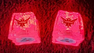 2 Litecubes Smirnoff Branded, 3 Modi (Strobe, Blitz & Steady) rote LED Würfel - Bild 1 von 4