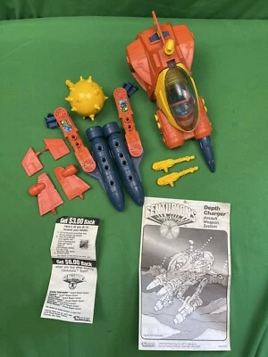 CARGADOR DE PROFUNDIDAD CENTURIONS SISTEMA VEHÍCULO ARMA KENNER 1986 DE COLECCIÓN Foto 1 de 4