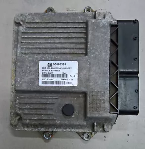 Opel Corsa D Z13DT ECU Steuergerät Regeleenheid MJD6O3.SO 55568385 Reset ECU - Foto 1 di 1