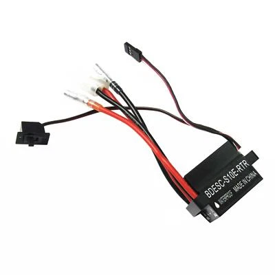 320A Waterproof Brushed ESC Speed Controller 2-3S 5V 2A for 1/10 RC Car Buggy - Image 1 of 4