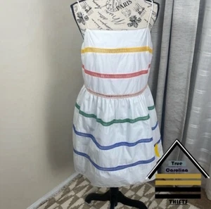 English Factory White Ladder Lace Dress size Large SKU #217 - Picture 1 of 9