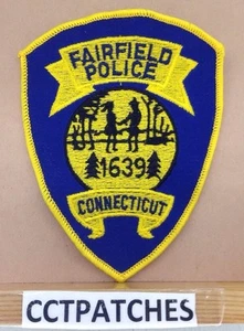 FAIRFIELD, CONNECTICUT POLICE SHOULDER PATCH CT - Bild 1 von 2