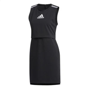 Nuevo con etiquetas Logotipo Adidas Sin mangas Vestido Vaina M - Imagen 1 de 5