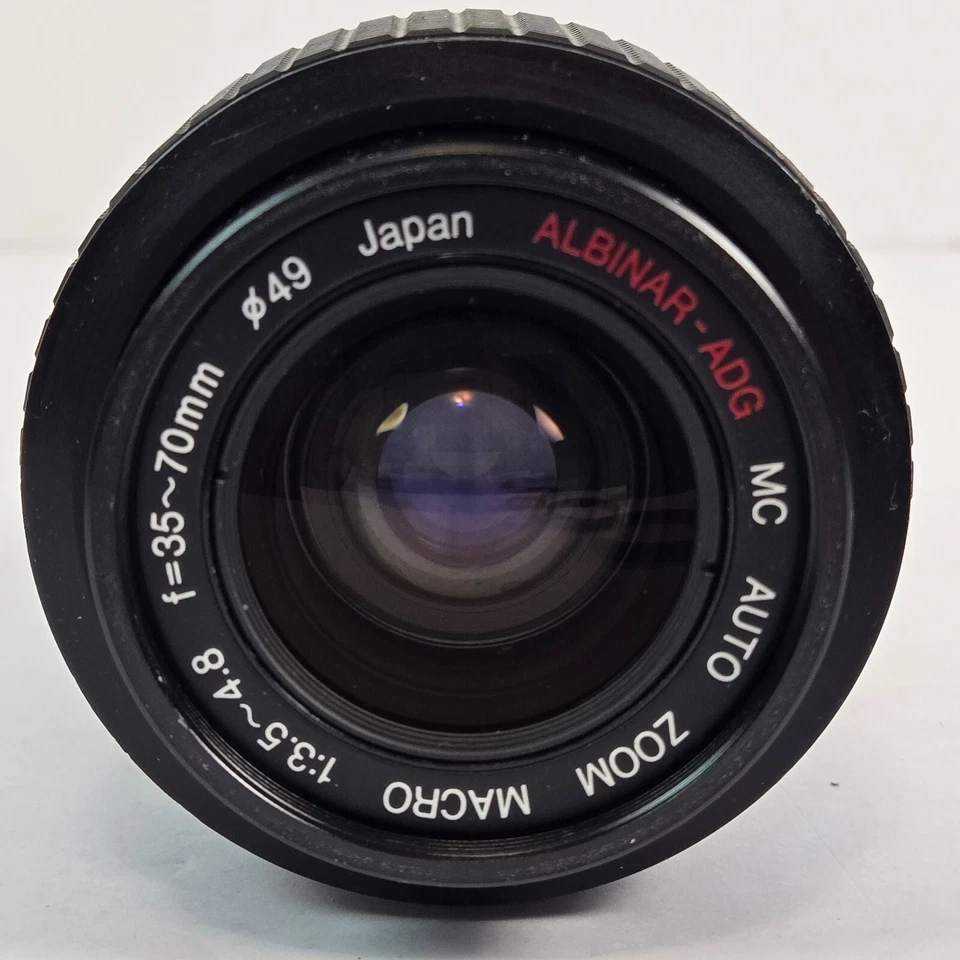 Albinar-ADG 35-70mm f/3.5-4.8 Zoom Lens P-K/KA Mount Manual Focus Good Condition - Image 1 of 4