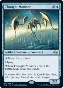 Thought Monitor Modern Horizons 2 NM Artifact Blue Rare MAGIC MTG CARD ABUGames - Picture 1 of 1