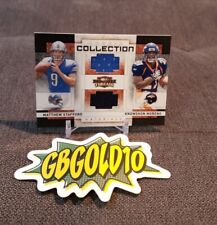 2009 Donruss Threads Rookie Collection Material Combo #11 Stafford Moreno #d/500