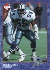 1993 Collector's Edge Football Card #51 Robert Jones