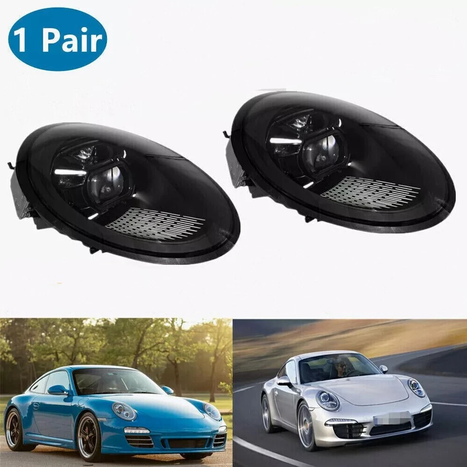 Faros láser Matrix LED PDLS para Porsche 911 991 991.1 991.2 2012-2018 Foto 1 de 4