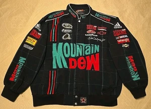 Chaqueta Jr Nation Mountain Dew Dale Earnhardt Jr. NASCAR Talla XL De Colección Bordada - Imagen 1 de 19