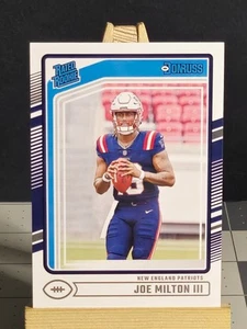 2024 Donruss #319 Joe Milton III RC Patriots Rated Rookie Football Card - Picture 1 of 2