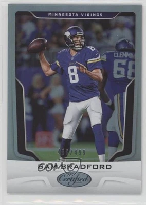 2017 Certified Mirror /499 Sam Bradford #83 - Image 1 of 2