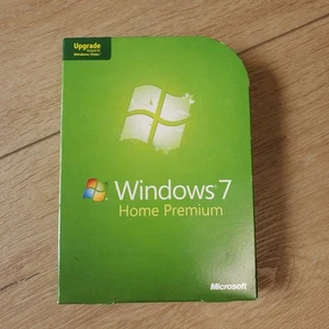 Microsoft Windows 7 Home Premium Upgrade 32 Bit & 64 Bit w/ Product Key Retail - Picture 1 of 16