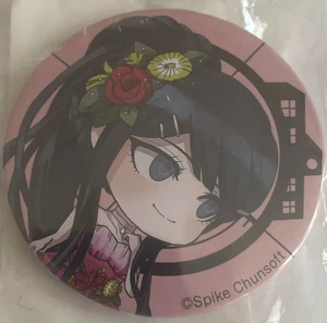 Anime japonés Danganronpa lata insignia Sayaka Maizono DMM rasguño - Imagen 1 de 1