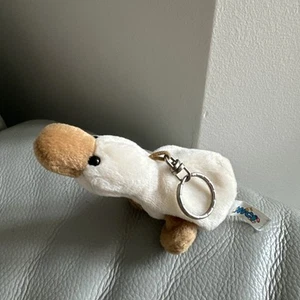 Alemania Nici Peluche Frijoles Pato Emma Beige Llavero Oso de Peluche en muy buena condición - Imagen 1 de 10