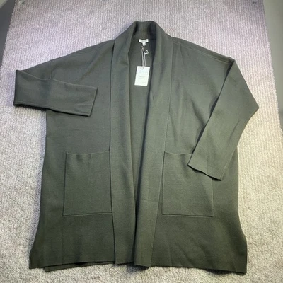 Splendid x Cellajaneblog Mujer Talla XL Cárdigan Plumero Verde Suéter Nuevo con Etiquetas Foto 1 de 4