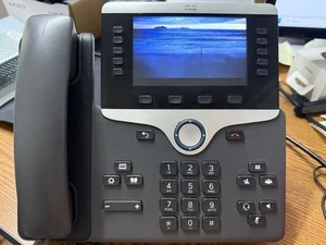 CISCO CP-8841 CP-8841-K9 = IP PHONE 8841 VoIP BUSINESS OFFICE UC TELEFON - Bild 1 von 6